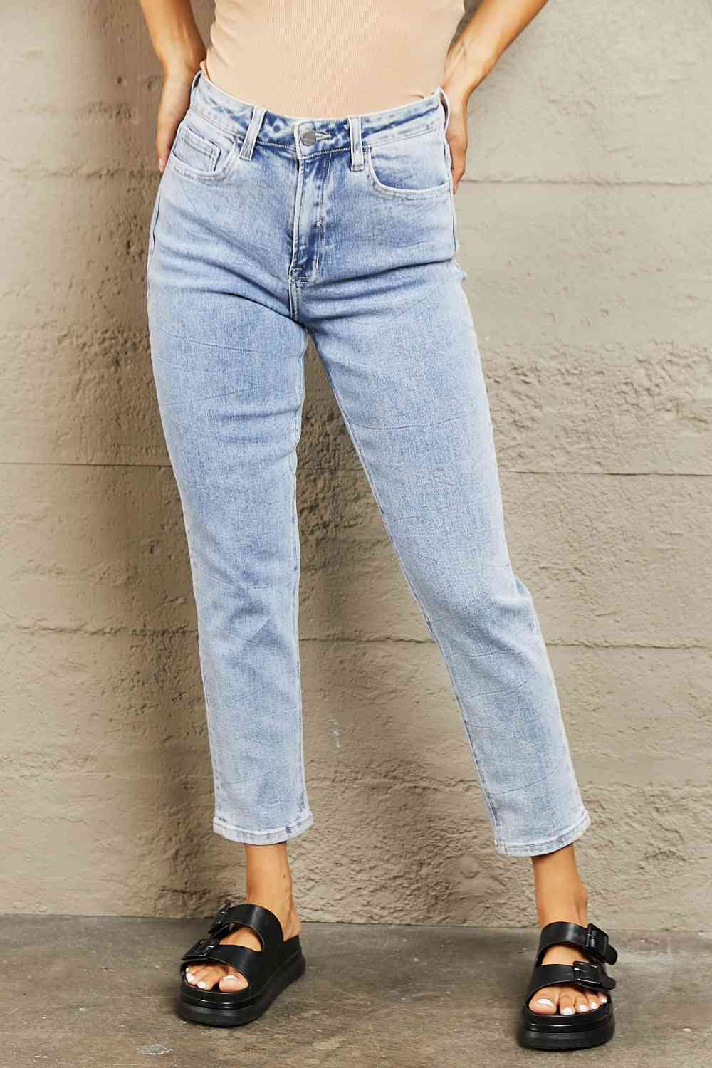 BAYEAS High Waisted Skinny Jeans - Pahabu