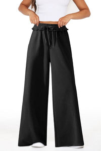 High Waist Wide Leg Pants - Pahabu - Women's Clothing & Shop