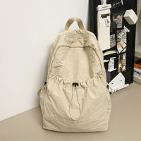 Drawstring Nylon Backpack Bag - Pahabu - Women's Clothing & Shop