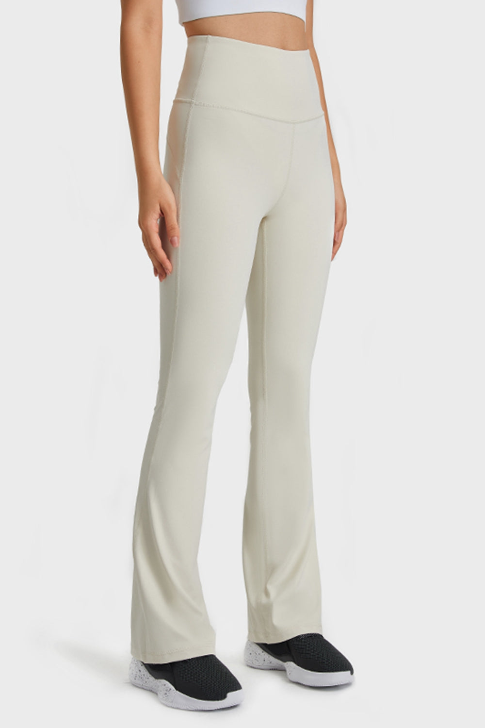 Millennia Elastic Waist Flare Yoga Pants - Pahabu - Women's Clothing & Shop