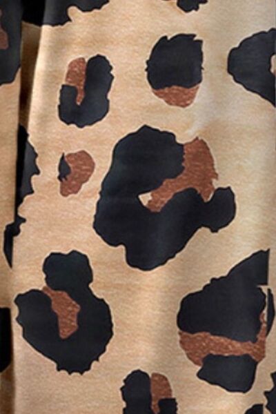 Leopard Wide Leg Pants - Pahabu - Women's Clothing & Shop