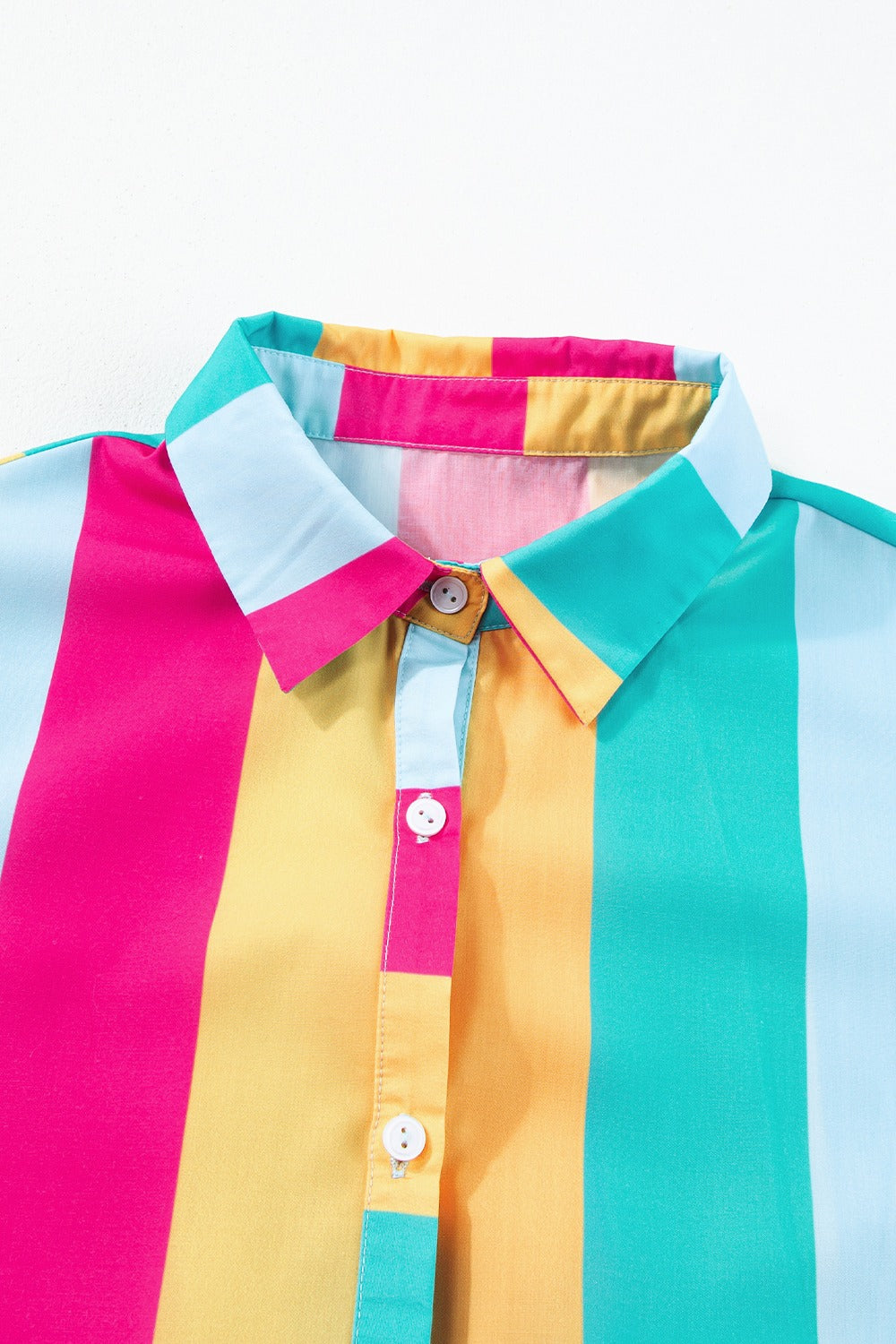 Color Block Half Sleeve Mini Dress - Pahabu - Women's Clothing & Shop