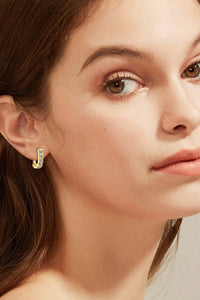 1 Carat Moissanite 925 Sterling Silver Earrings - Pahabu - Women's Clothing & Shop