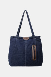 Medium Denim Tote Bag - Pahabu - Women's Clothing & Shop