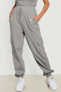 Drawstring Joggers with Pockets - Pahabu - Women's Clothing & Shop