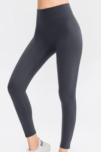 Wide Waistband Slim Fit Long Sports Pants - Pahabu - Women's Clothing & Shop