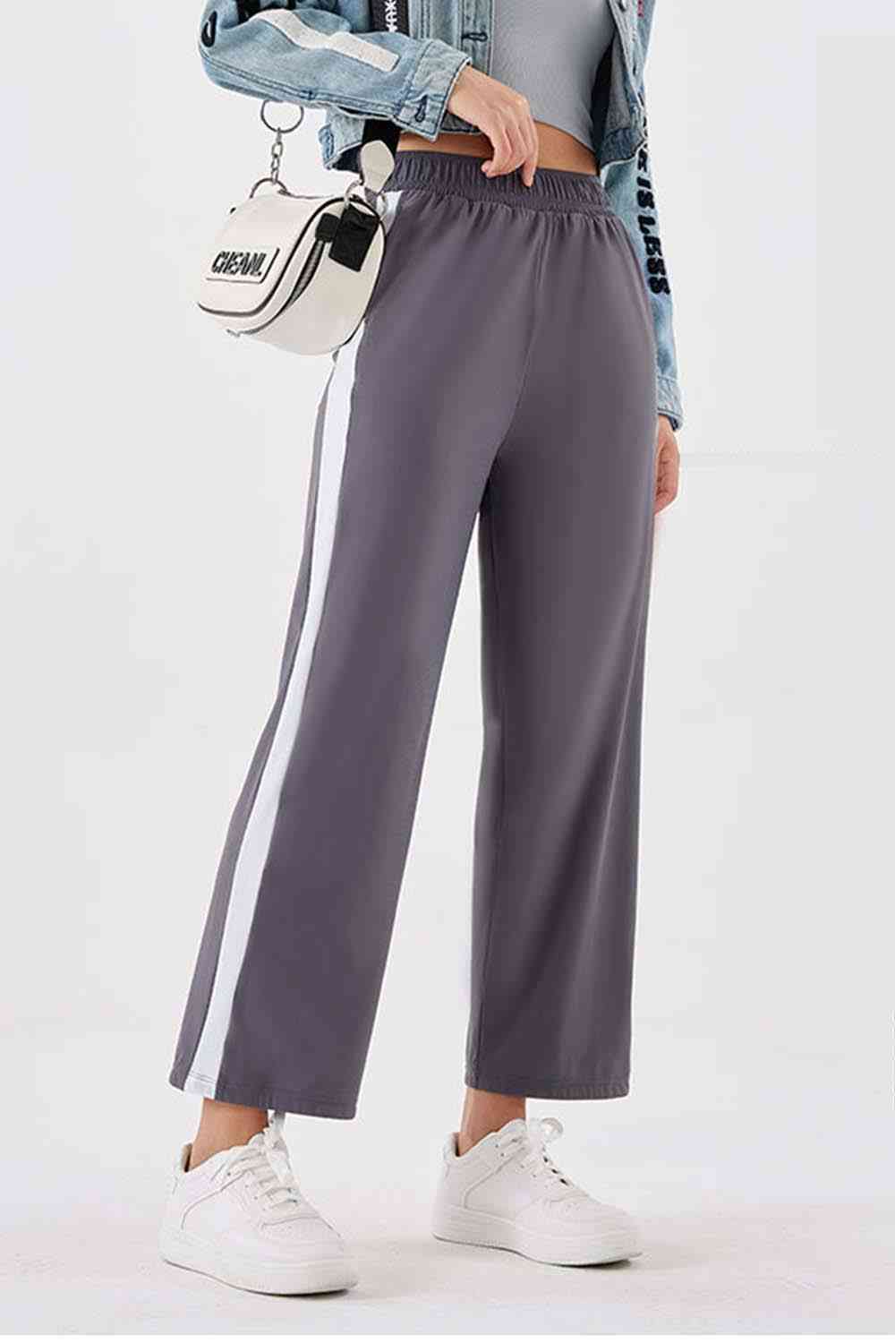 Seam Detail Long Pants - Pahabu - Women's Clothing & Shop