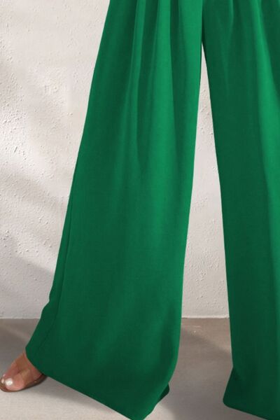 FAM-FAM High Waist Wide Leg Pants - Pahabu - Women's Clothing & Shop