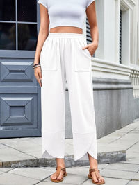 Lovelet Elastic Waist Wide Leg Pants - Pahabu - Women's Clothing & Shop