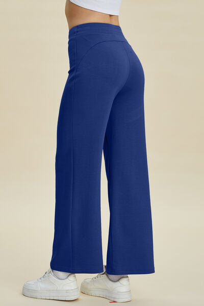 Basic Bae Full Size Air Scuba Drawstring Wide Leg Pants - Pahabu - Women's Clothing & Shop