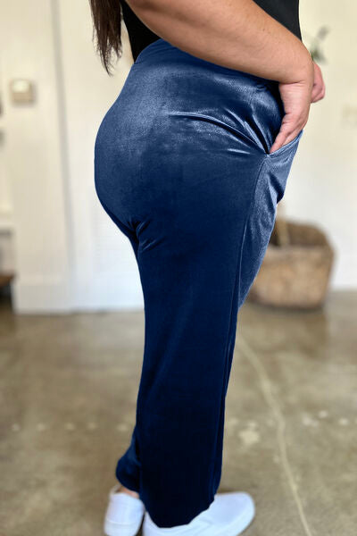 FAM-FAM Pocketed Elastic Waist Joggers - Pahabu - Women's Clothing & Shop