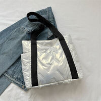 Polyester Tote Bag with Zipper - Pahabu - Women's Clothing & Shop