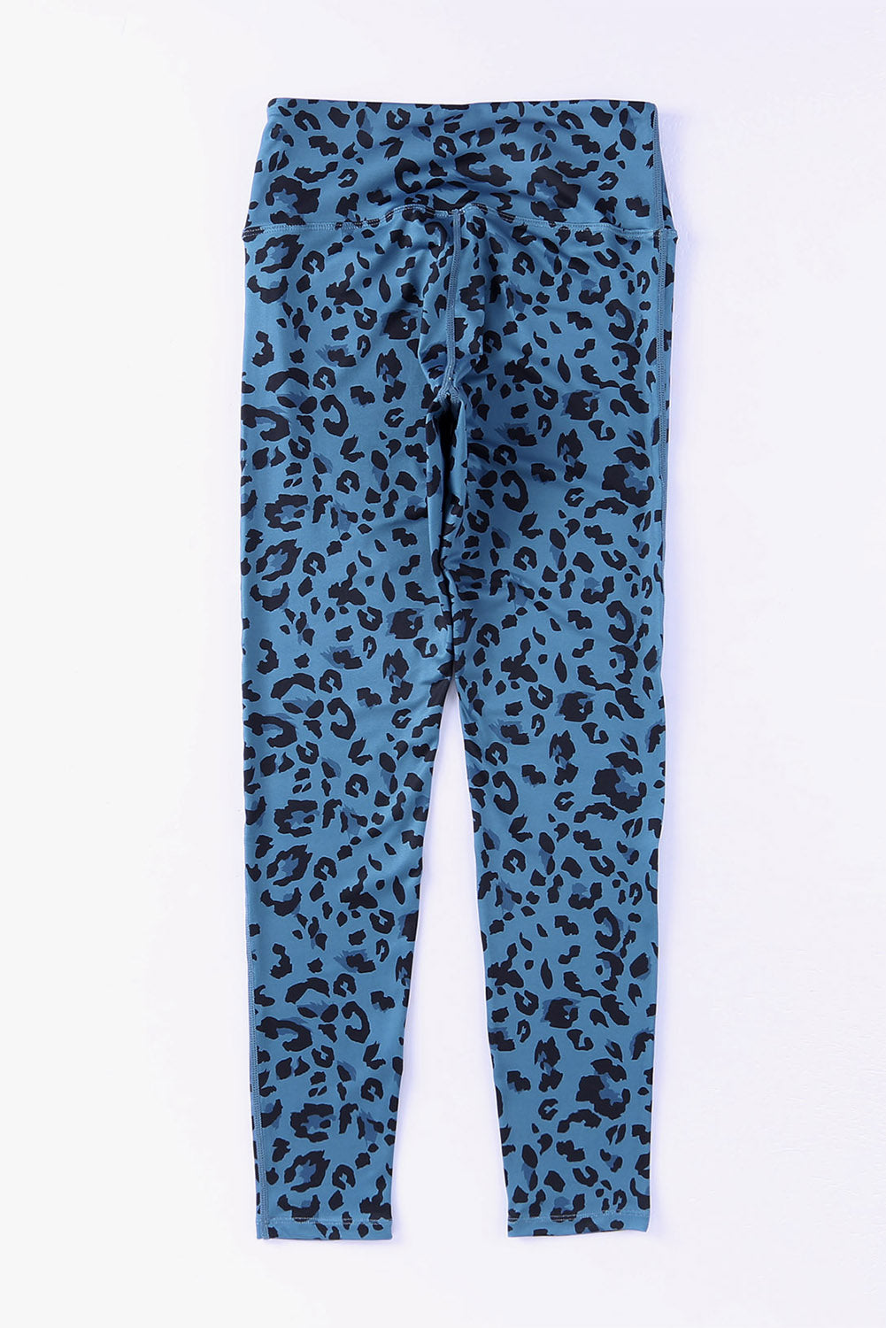 Leopard Print Wide Waistband Leggings - Pahabu - Women's Clothing & Shop