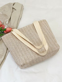 Straw Woven Tote Bag - Pahabu - Women's Clothing & Shop