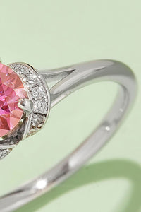 1 Carat Moissanite 4-Prong 925 Sterling Silver Ring - Pahabu - Women's Clothing & Shop