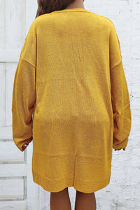 Plus Size Openwork Long Sleeve Open Front Cardigan - Pahabu - Women's Clothing & Shop
