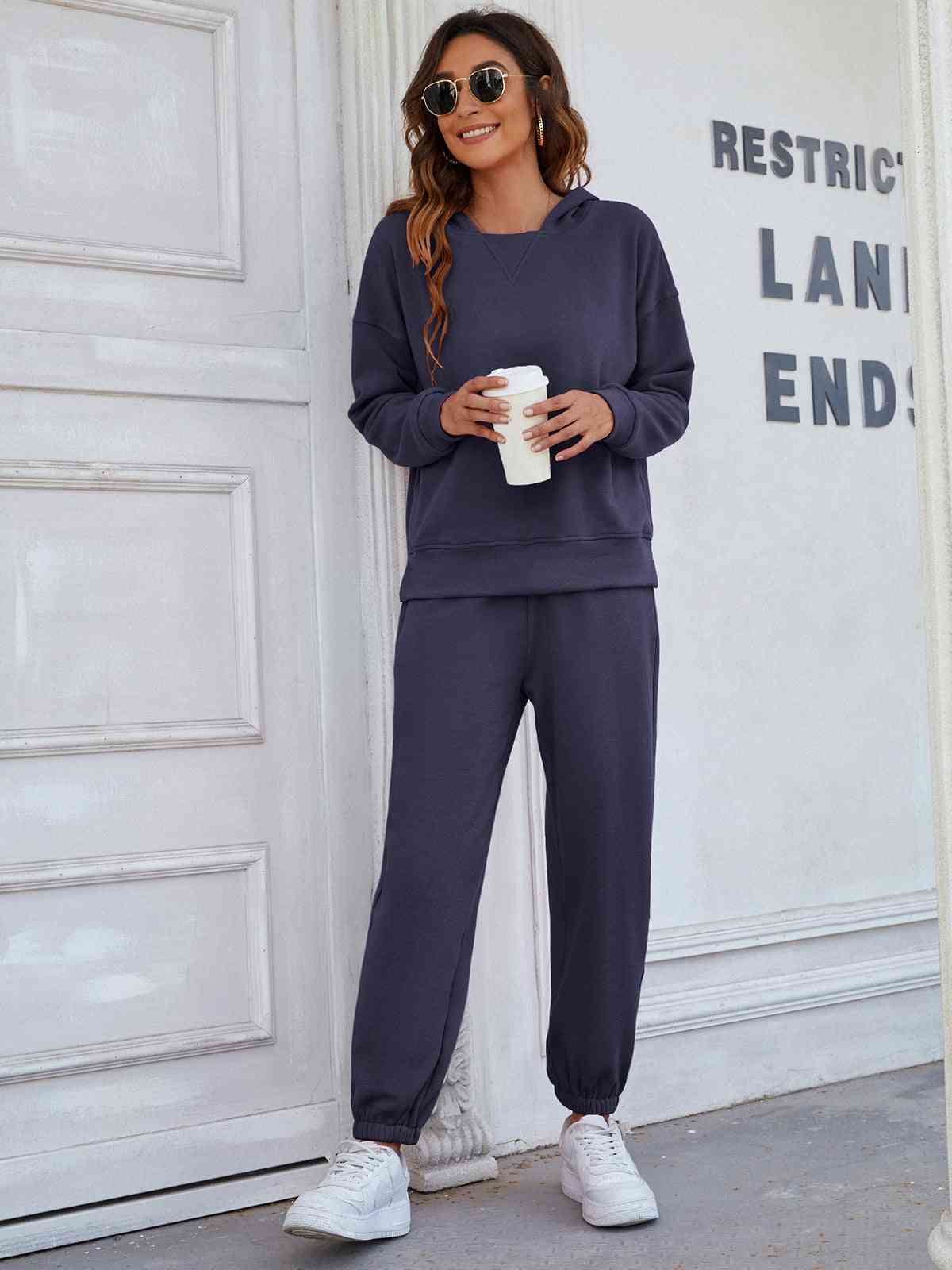 Elastic Waist Joggers with Pockets - Pahabu - Women's Clothing & Shop