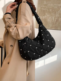 Bow Polyester Shoulder Bag - Pahabu - Women's Clothing & Shop