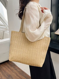 Straw Woven Tote Bag - Pahabu - Women's Clothing & Shop