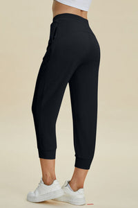 Basic Bae Full Size Air Scuba Drawstring High Waist Cropped Pants - Pahabu - Women's Clothing & Shop