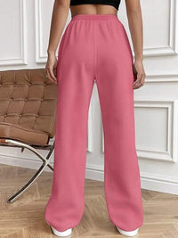 Drawstring Wide Leg Pants with Pockets - Pahabu - Women's Clothing & Shop