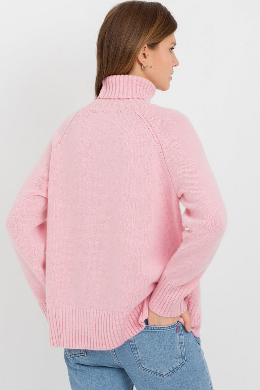 Turtle Neck Raglan Sleeve Sweater - Pahabu - Women's Clothing & Shop