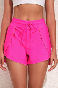 Drawstring Waist Swim Shorts - Pahabu - Women's Clothing & Shop