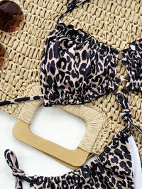 Frill Trill Halter Neck Bikini Set - Pahabu - Women's Clothing & Shop