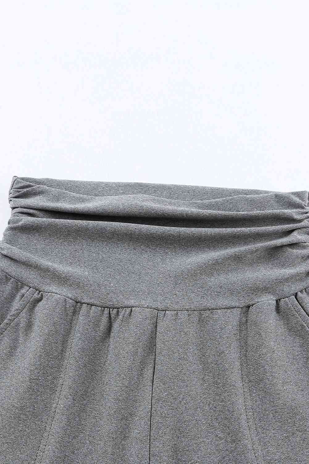 High-Rise Wide Waistband Joggers - Pahabu - Women's Clothing & Shop