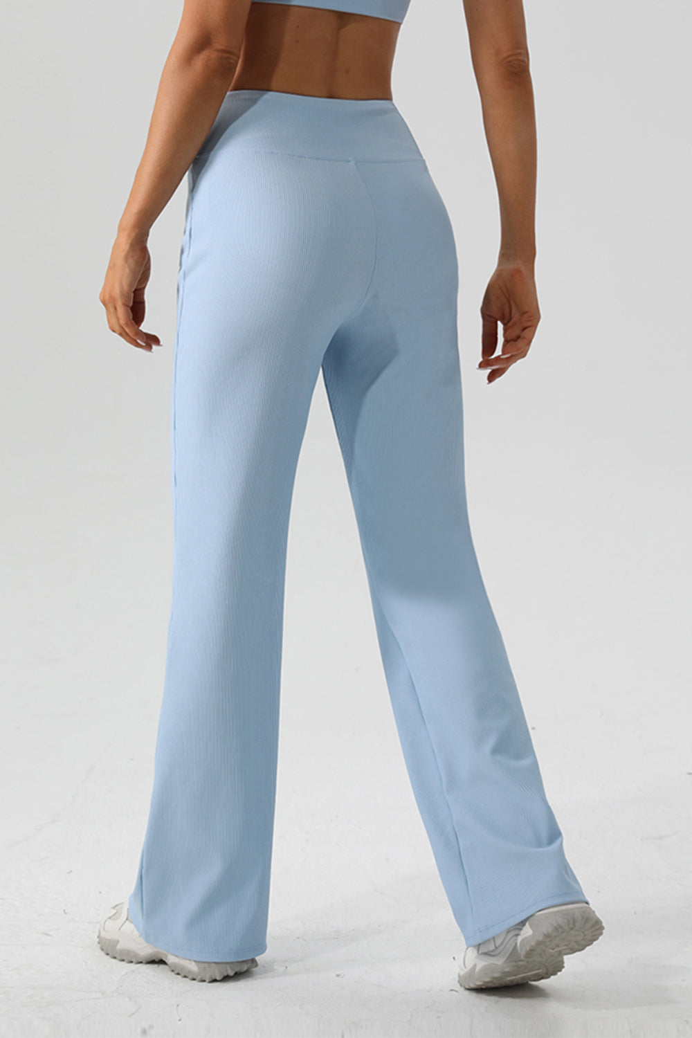 High Waist Straight Active Pants - Pahabu - Women's Clothing & Shop