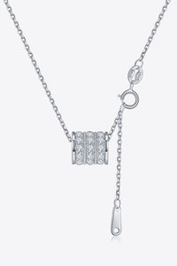 Moissanite 925 Sterling Silver Necklace - Pahabu - Women's Clothing & Shop