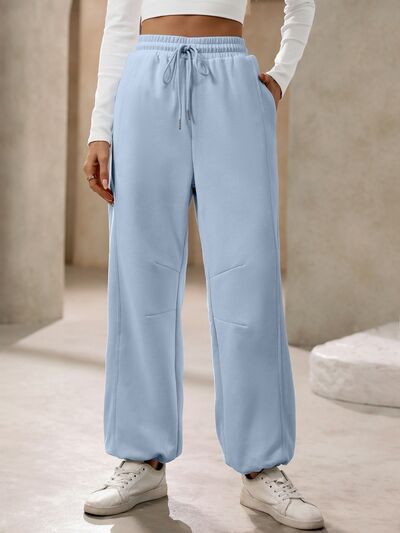 Ivy Lane Drawstring Joggers with Pockets - Pahabu - Women's Clothing & Shop