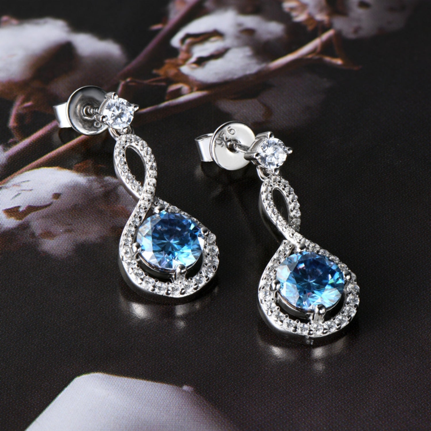 1 Carat Moissanite 925 Sterling Silver Earrings - Pahabu - Women's Clothing & Shop