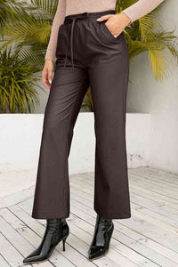 Ivy Lane Drawstring Wide Leg Long Pants - Pahabu - Women's Clothing & Shop
