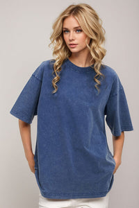Basic Bae Round Neck Half Sleeve T-Shirt - Pahabu - Women's Clothing & Shop