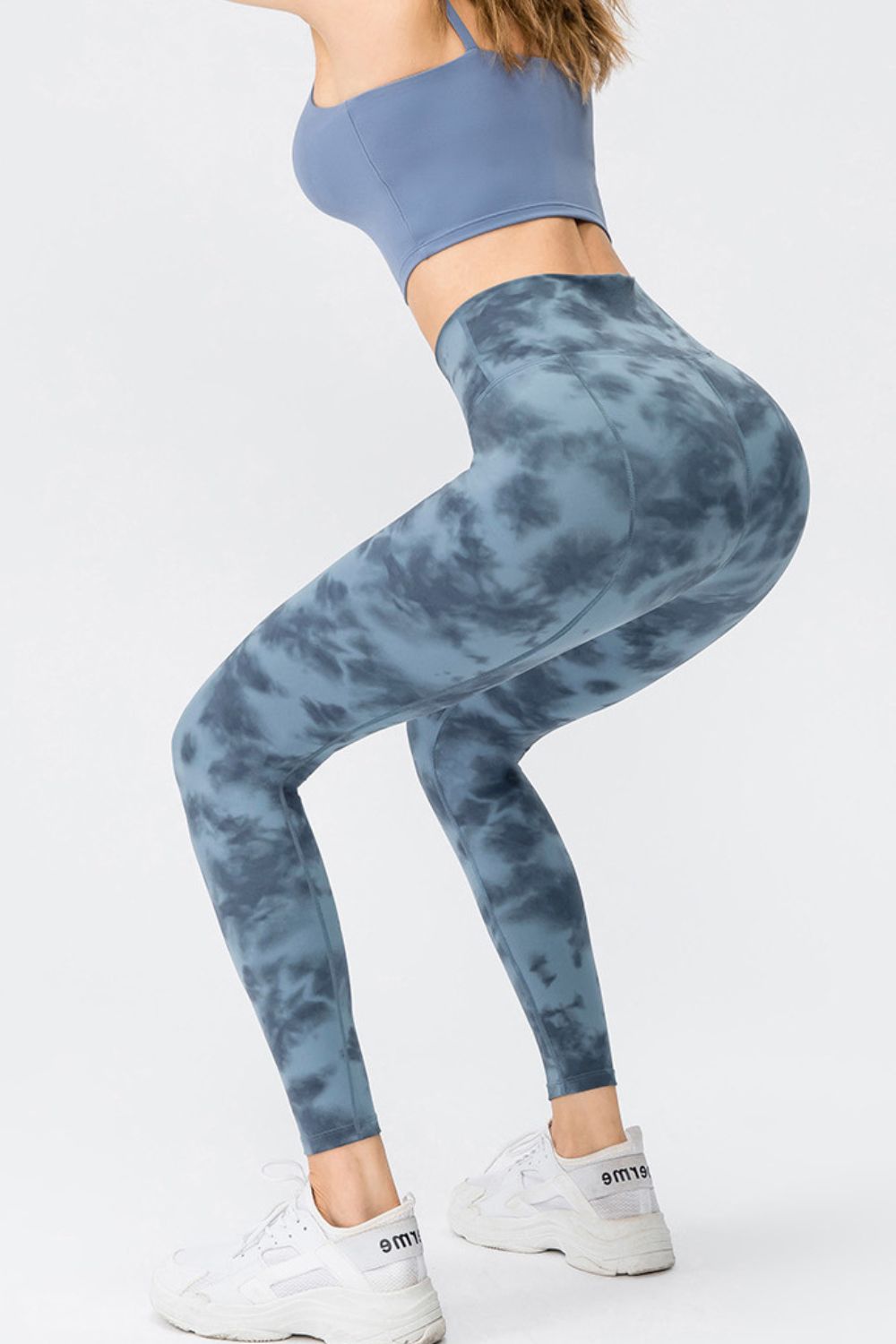 Wide Waistband Slim Fit Long Sports Pants - Pahabu - Women's Clothing & Shop