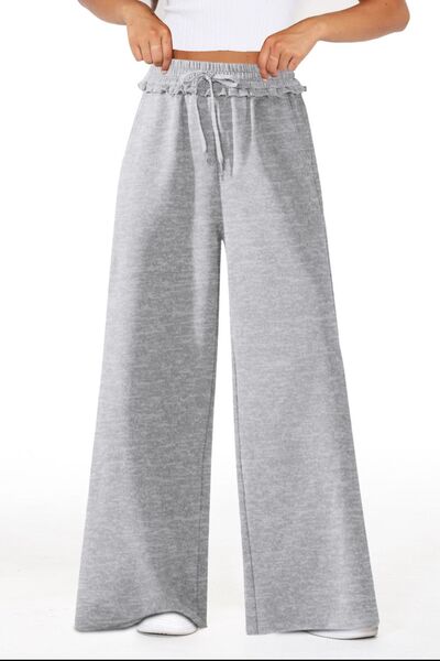 High Waist Wide Leg Pants - Pahabu - Women's Clothing & Shop