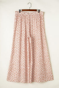 Floral Wide Leg Pants - Pahabu - Women's Clothing & Shop