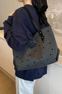 Polyester Bow Polka Dot Tote Bag - Pahabu - Women's Clothing & Shop