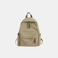 Zip Cotton Backpack Bag - Pahabu - Women's Clothing & Shop