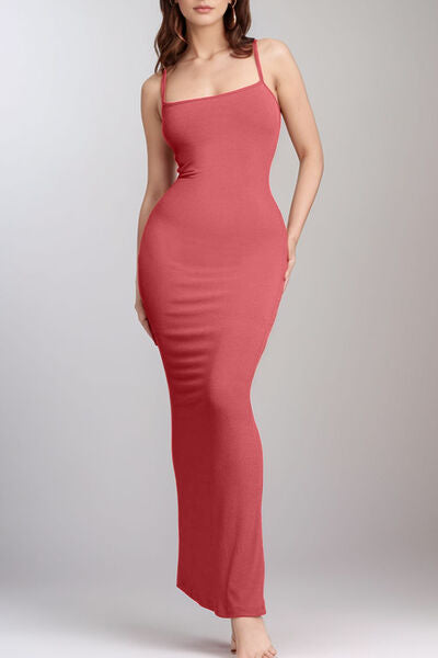 Basic Bae Built-In Shapewear Sleeveless Maxi Dress - Pahabu - Women's Clothing & Shop