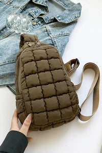 Quilted Nylon Crossbody Bag - Pahabu - Women's Clothing & Shop