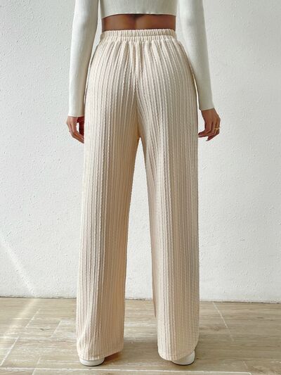 Honey Drawstring Wide Leg Pants - Pahabu - Women's Clothing & Shop