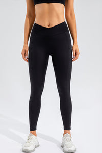 High Waist Active Leggings with Pockets - Pahabu - Women's Clothing & Shop