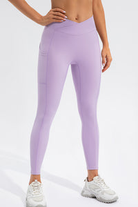 High Waist Active Leggings with Pockets - Pahabu - Women's Clothing & Shop