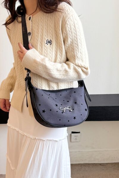 Polyester Printed Adjustable Strap Crossbody Bag - Pahabu - Women's Clothing & Shop