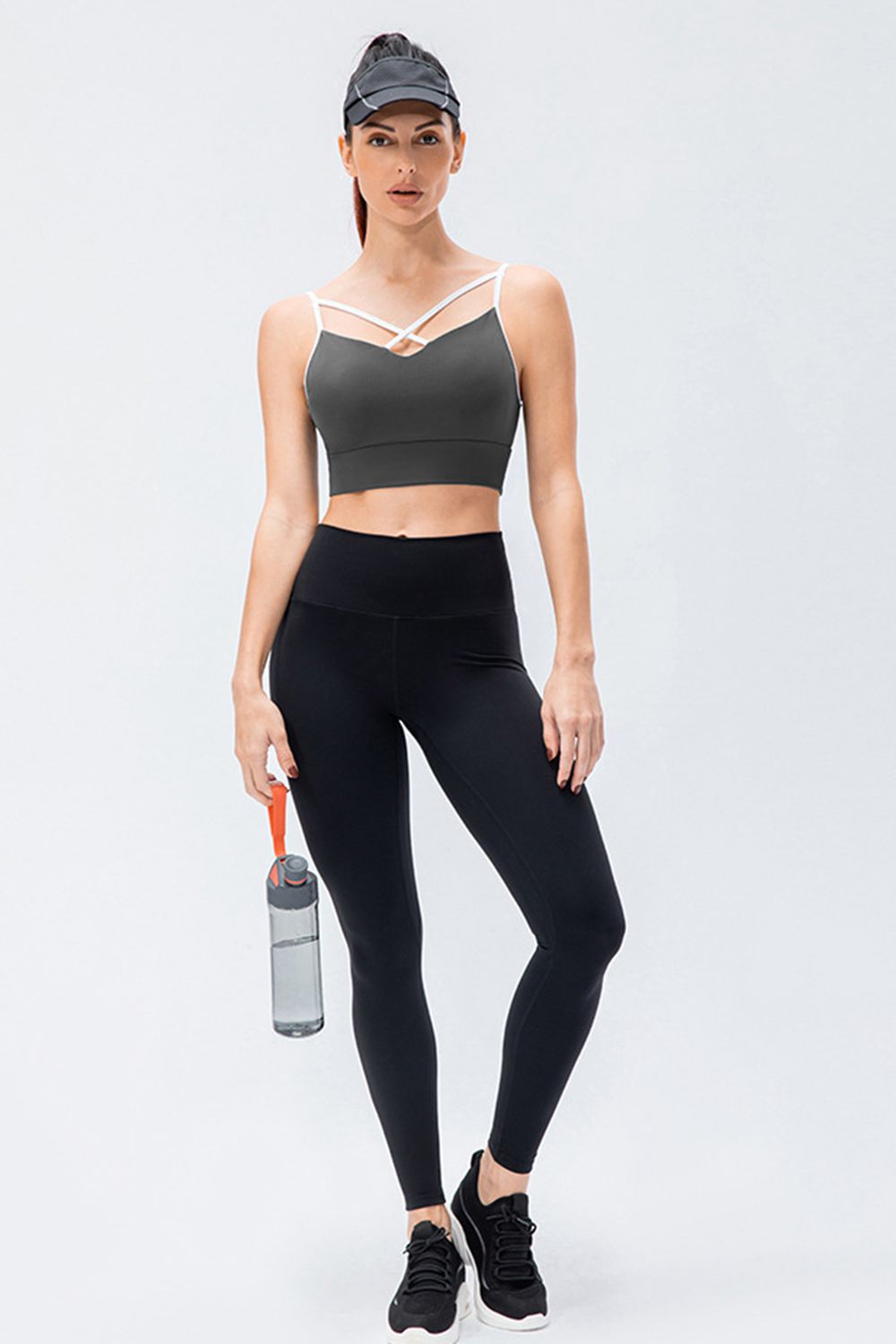 Wide Waistband Slim Fit Active Leggings - Pahabu - Women's Clothing & Shop
