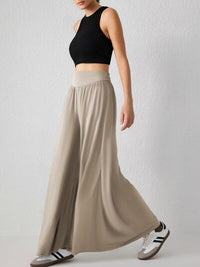 High Waist Wide Leg Pants - Pahabu - Women's Clothing & Shop