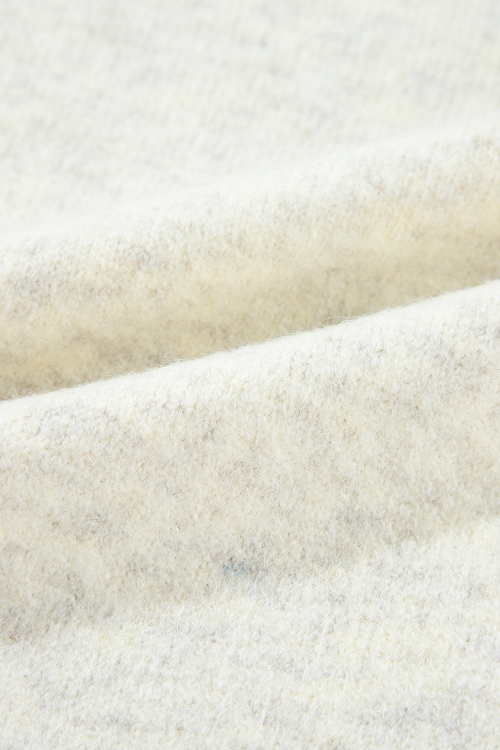 Contrast Stitch Detail Ribbed Trim Sweater - Pahabu - Women's Clothing & Shop