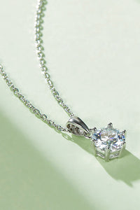 1 Carat Moissanite 925 Sterling Silver Necklace - Pahabu - Women's Clothing & Shop